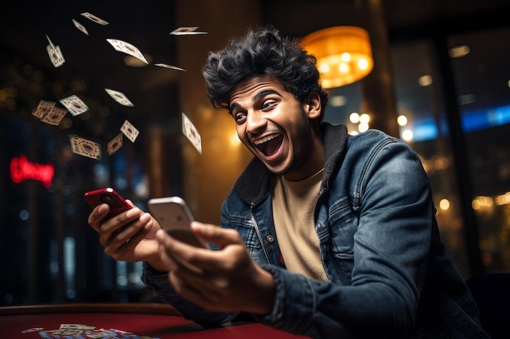 বাংলাদেশি ব্যবহারকারীর মোবাইলে কার্ড গেম পড়া